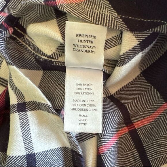 RAILS Hunter Button Down Long Sleeve Flannel Plaid Shirt Size Small - Picture 5 of 8